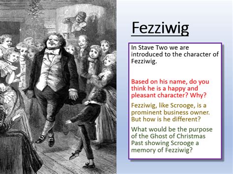 A Christmas Carol - Stave Two - Fezziwig | Teaching Resources