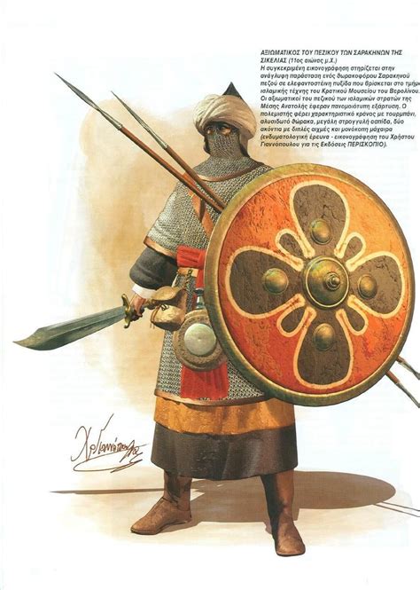 Muslim Warrior from Sicily | History | Pinterest | Sicily, Muslim and ...