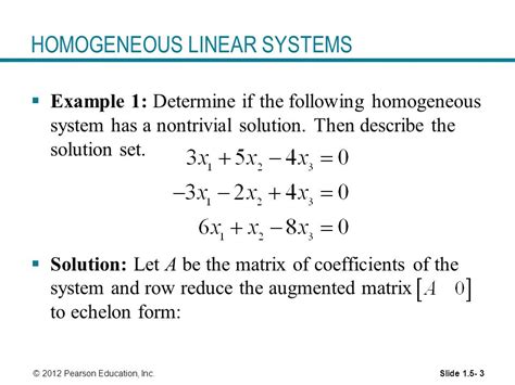 Linear Equations in Linear Algebra - ppt video online download