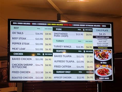 Online Menu of Mikkis Cafe Soulfood Restaurant, Houston, Texas, 77031 ...