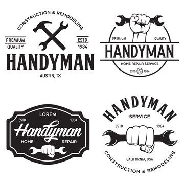 11,531 BEST Handyman Logo IMAGES, STOCK PHOTOS & VECTORS | Adobe Stock