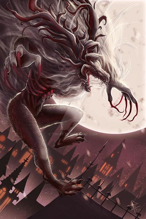 Bloodborne - Cleric Beast by tiikay on DeviantArt