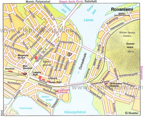 Rovaniemi Map - Finland