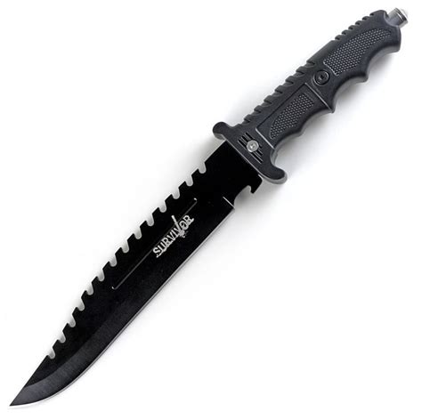 Survival Knives | Tactical Survival Hunting Knife with Glass Breaker # ...