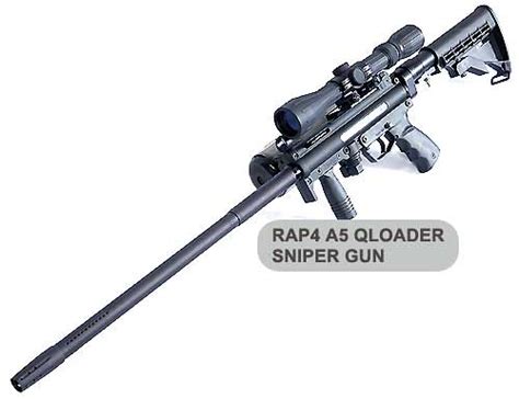 Tippmann A5 Qloader Sniper Gun | tonyrap4@yahoo.com | Flickr