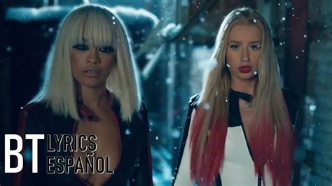 Iggy Azalea - Black Widow ft. Rita Ora (Lyrics + Español) Video ...