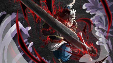 🔥 Free Download Black Asta Sword Clover Hd 4k Wallpaper by ...