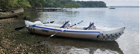 Review: Sea Eagle 370 Inflatable Kayak - Charest Family on the Web