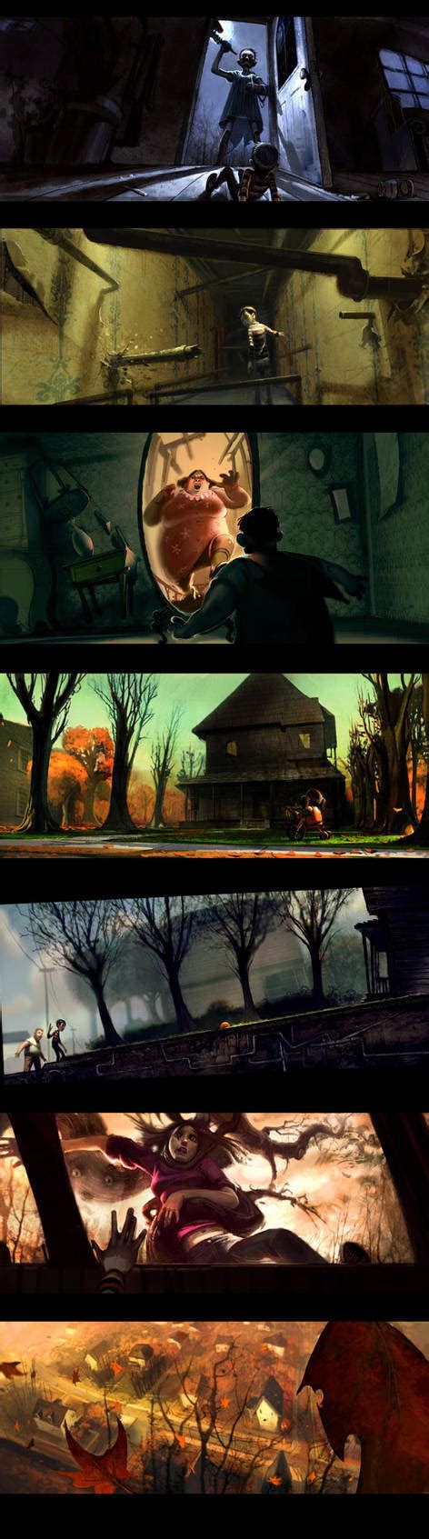 Monster House: Concept Art .4 by Juju222Jamie on DeviantArt