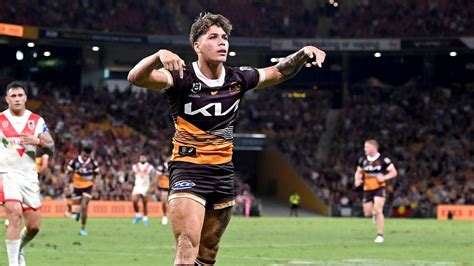 NRL 2023: Broncos star Reece Walsh’s celebration ignites Dolphins ...