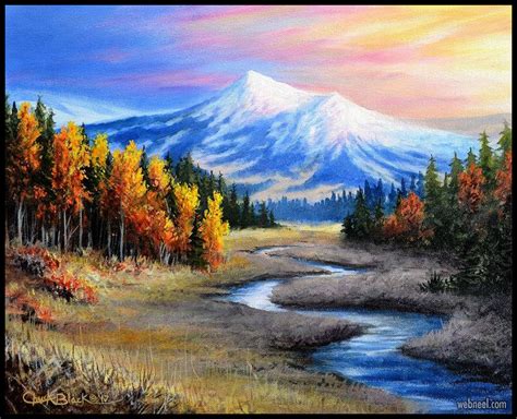 20 Beautiful Landscape Oil Paintings and art works from top Artists