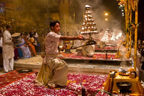 Ganga Aarti Ceremony in India