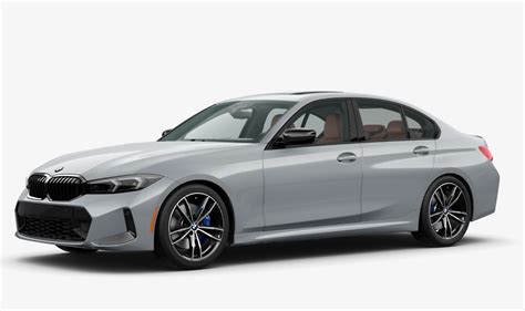 2023年のBMW 330i M Sportは、タコラレッドのインテリアを備えたブルックリングレーで展示されました - JP NewsS