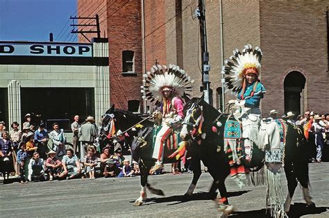 1950 Cheyenne Frontier Days Parade | Cheyenne frontier days, Wyoming ...