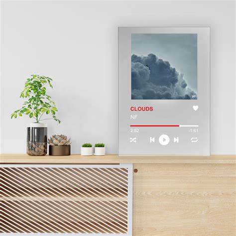 NF Clouds the Mixtape Custom Acrylic Plaque Modern Poster | Etsy