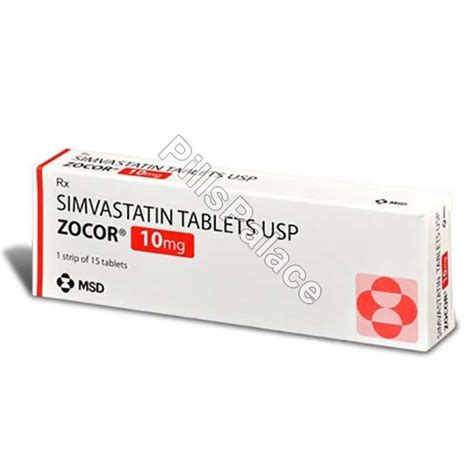 Zocor 10mg Uses, Side Effects and reviews - Pillspalace