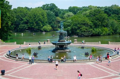 Bethesda Fountain Central Park Map