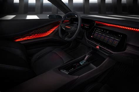 Dodge EV Muscle Car's Interior Is Science Fiction