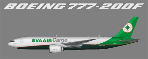 EVA Air Cargo Boeing 777F – Juergen's paint hangar