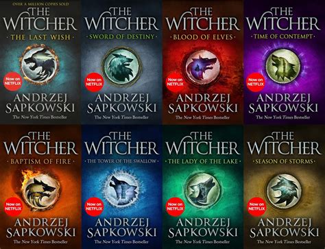 Buy Andrzej Sapkowski Witcher Series 8 Books Collection Set (The Last ...