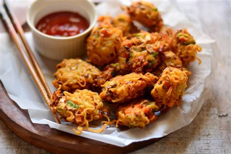 Veg Noodle Pakora Recipe by Archana's Kitchen