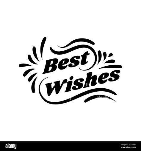 Best wishes card lettering. Beautiful greeting banner poster ...