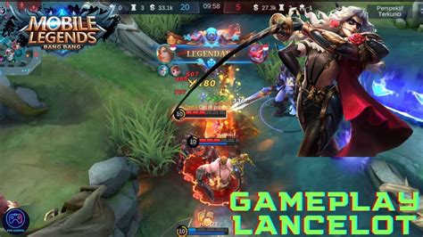 GAMEPLAY LANCELOT I MOBILE LEGENDS - YouTube