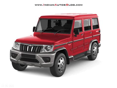 Upcoming Mahindra Bolero dual-tone revealed completely in this rendered ...