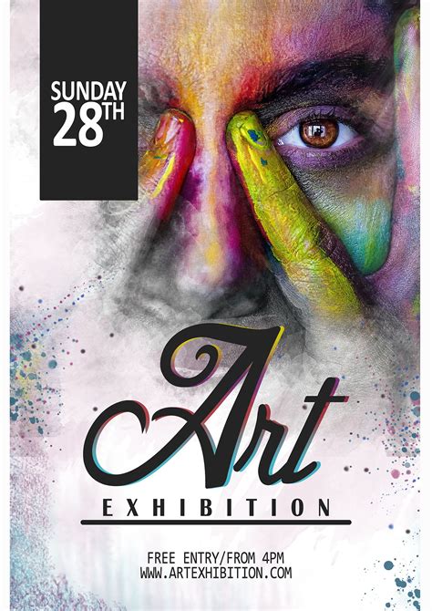 Art Exhibition Poster Design. on Behance