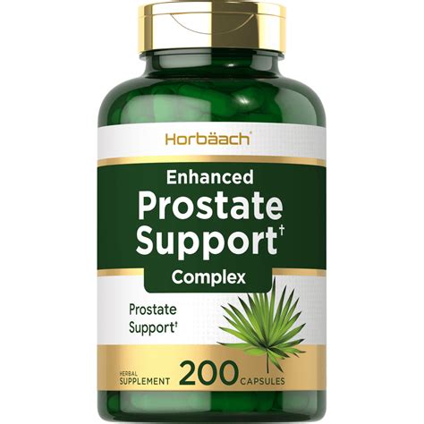 Enhanced Prostate Supplement for Men | 200 Capsules | Prostate Health ...