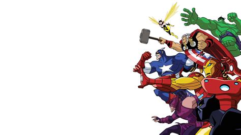 🔥 [50+] Avengers Cartoon Wallpapers | WallpaperSafari