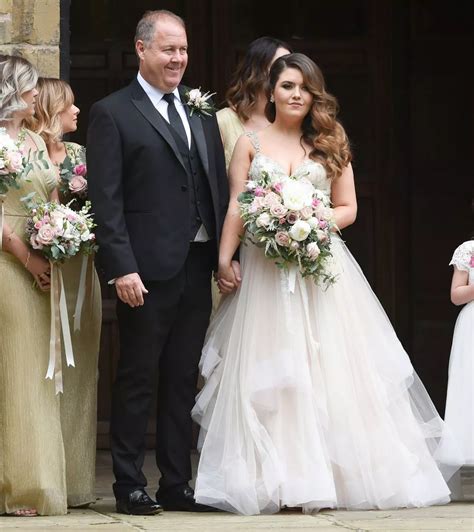 Debbie Rush's daughter Poppy gets married - and all the cast are there ...