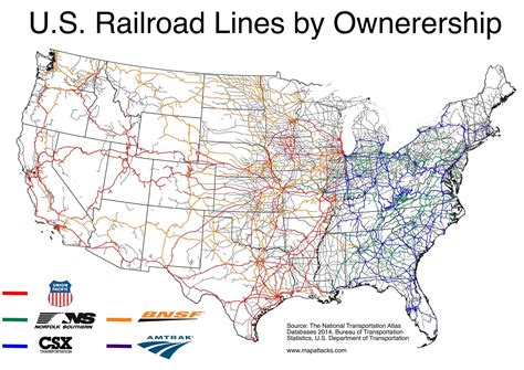 Us Railroad Map 2020 - Black Sea Map