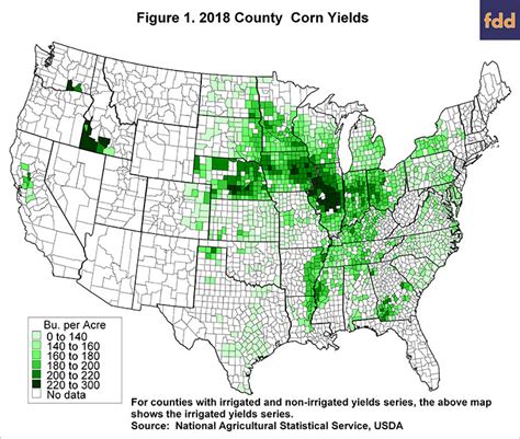 2018 County Corn and Soybean Yields-Exceptional Yields in Central ...