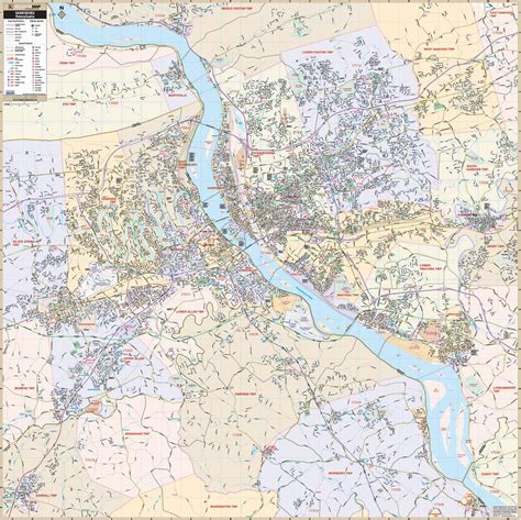 Map Of Harrisburg Pa | Map Of The World