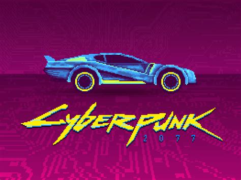 Cyberpunk 2077 Pixel Art by Henry Dan on Dribbble