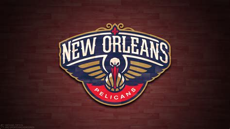 New Orleans Pelicans, Logo, Basketball, 4K, NBA HD Wallpaper