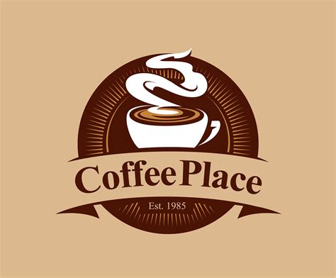 Coffee Place Logo 334460 Vector Art at Vecteezy