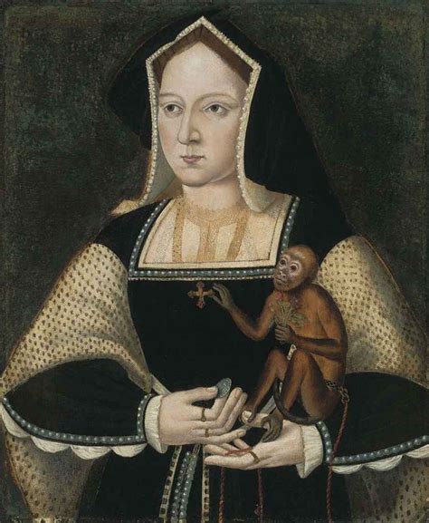 English School, 16th Century Portrait of Katherine of Aragon (1485-1536 ...