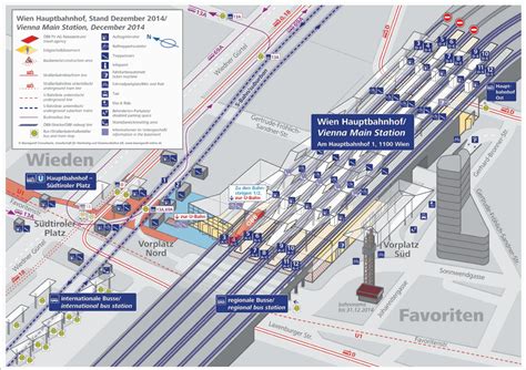 VIENNA HAUPTBAHNHOF & MEIDLING INFO Unten finden Sie den Hauptbahnhof ...