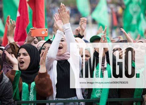 April 16, 2019 - Ramallah, West Bank, West Bank - Palestinian students ...