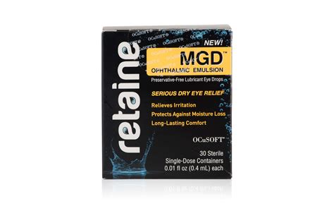 Retaine® MGD™ Ophthalmic Emulsion - Relief for Severe Dry Eyes