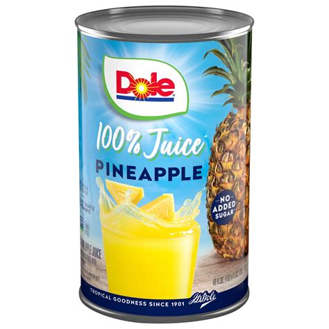 Dole 100% Pineapple Juice - Shop Juice at H-E-B