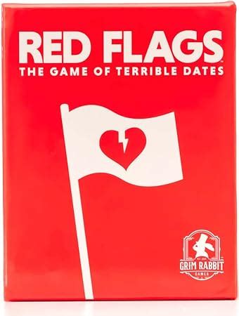 Amazon.com: Red Flags: The Game of Terrible Dates | Funny Card Game ...