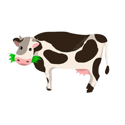 Cow Eating Grass PNG Transparent, Cow Eating Grass, Cow, Cattle, Graze ...