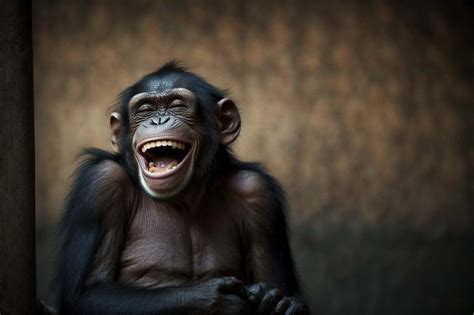 Download Ai Generated, Monkey, Laughing. Royalty-Free Stock ...