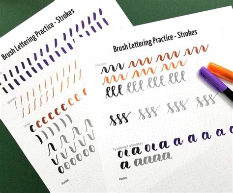 31 Free Printable Lettering And Calligraphy Worksheets Masha Plans ...