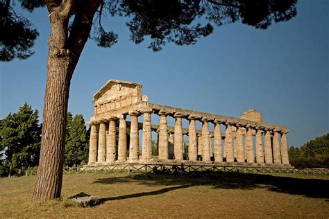 Temple of Athena in Paestum Photograph by Aivar Mikko - Pixels