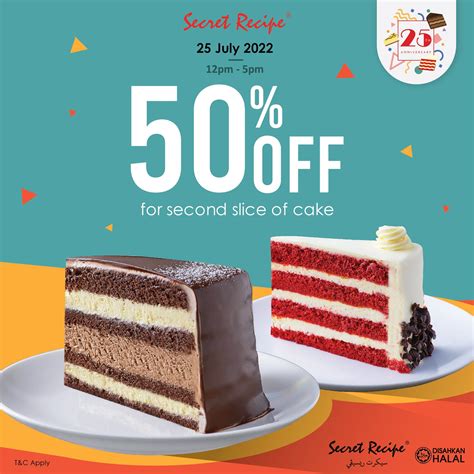 Secret Recipe Malaysia on Twitter: "For this month’s 25th Anniversary ...