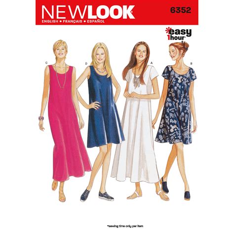 New Look Sewing Pattern 6352 - Misses Dresses | Sewing Patterns – My ...